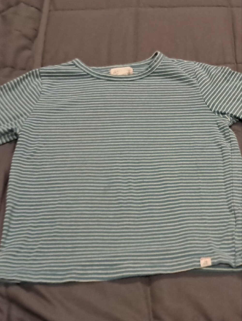 Kids Long-Sleeve Stripe Tee